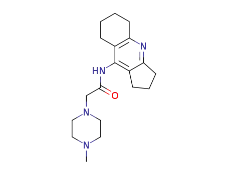 N-(2,3,5,6,7,8-hexahydro-1H-cyclopenta[b]quinolin-9-yl)-2-(4-methylpiperazin-1-yl)acetamide