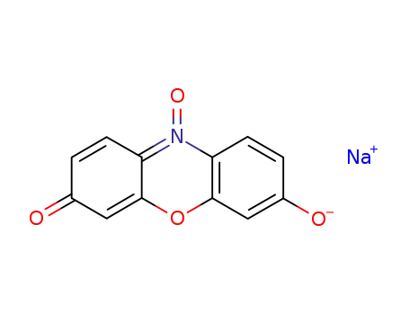 Molecular Structure of 62758-13-8 (Resazurin Sodium Salt)