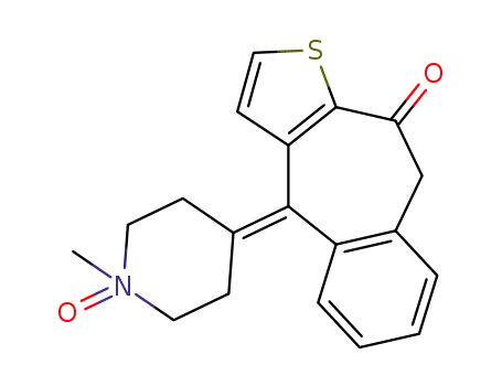 4-(1-methyl-1-oxy-piperidin-4-ylidene)-4,9-dihydro-benzo[4,5]cyclohepta[1,2-b]thiophen-10-one