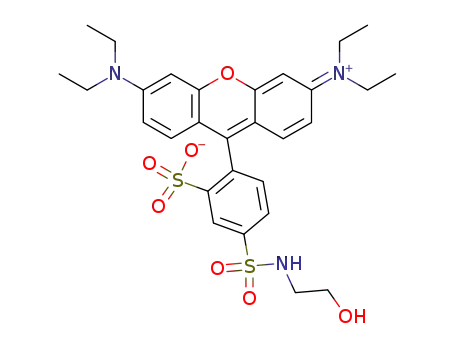 <2-Hydroxy-aethyl-amid> des Sulforhodamin B