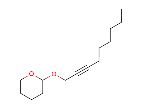Molecular Structure of 83583-29-3 (2H-Pyran, tetrahydro-2-(2-nonynyloxy)-)