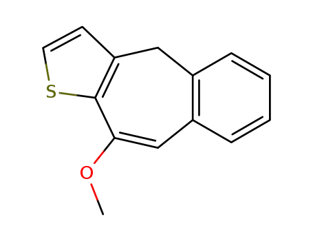 10-methoxy-4H-benzo<4,5>cyclohepta<1,2-b>thiophene