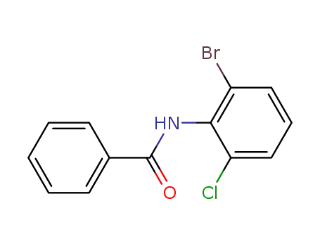 Molecular Structure of 90493-87-1 (Benzamide, N-(2-bromo-6-chlorophenyl)-)