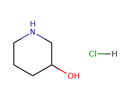 Molecular Structure of 64051-79-2 (3-Hydroxypiperidine hydrochloride)