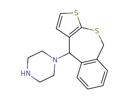 1-(4,9-dihydrothieno<2,3-c>-2-benzothiepin-4-yl)piperazine