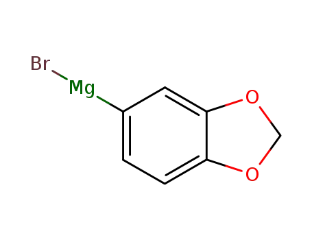 Molecular Structure of 17680-04-5 (3,4-(Methylenedioxy)phenylmagnesium bromide)