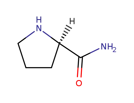 Molecular Structure of 62937-45-5 (D-Prolinamide)
