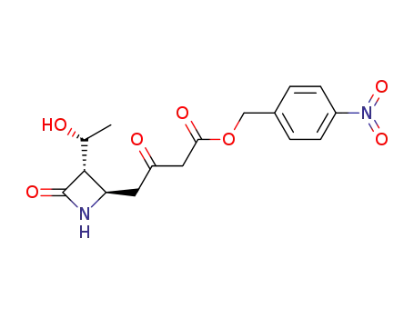 (3S,4R)-3-[(R)-1-hydroxyethyl]-4-[3-(4-nitrobenzyl)-oxycarbonyl-2-oxopropyl]azetidin-2-one