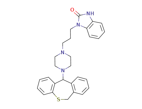 1-(3-(4-(6,11-dihydrodibenzothiepin-11-yl)-1-piperazinyl)propyl)-1,3-dihydro-2H-benzimidazol-2-one