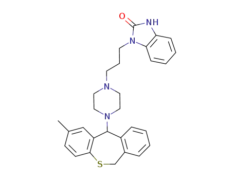 1-(3-(4-(2-methyl-6,11-dihydrodibenzothiepin-11-yl)-1-piperazinyl)propyl)-1,3-dihydro-2H-benzimidazol-2-one