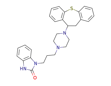 1-(3-(4-(10,11-dihydrodibenzothiepin-10-yl)-1-piperazinyl)propyl)-1,3-dihydro-2H-benzimidazol-2-one
