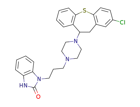 1-(3-(4-(2-chloro-10,11-dihydrodibenzothiepin-10-yl)-1-piperazinyl)propyl)-1,3-dihydro-2H-benzimidazol-2-one