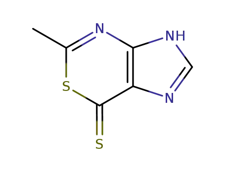 5-Methylimidazo<4,5-d><1,3>thiazine-7(3H)-thione