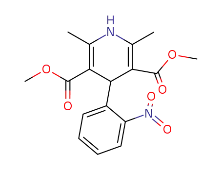 Molecular Structure of 21829-25-4 (Nifedipine)