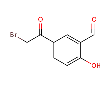 5-(2-bromoacetyl)-2-hydroxybenzaldehyde