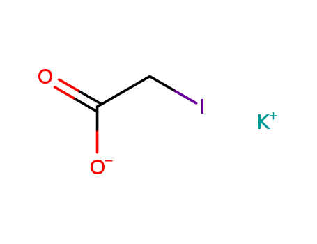 Acetic acid, 2-iodo-,potassium salt (1:1)