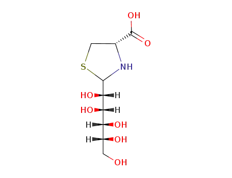 (4S)-2-(D-manno-1,2,3,4,5-Pentahydroxypentyl)-4-thiazolidincarbonsaeure