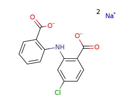 BENZOIC ACID, 2-[(2-CARBOXYPHENYL)AMINO]-4-CHLORO-, DISODIUM SALT