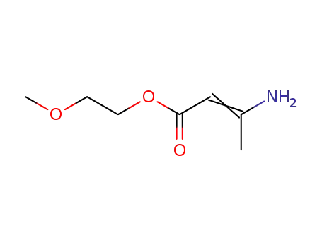Molecular Structure of 50899-10-0 (2-METHOXYETHYL-4-AMINOCROTONATE)