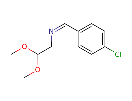 [1-(4-Chloro-phenyl)-meth-(Z)-ylidene]-(2,2-dimethoxy-ethyl)-amine