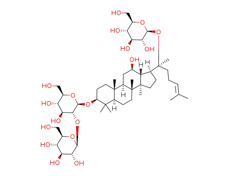 Molecular Structure of 52705-93-8 (Ginsenoside Rd)