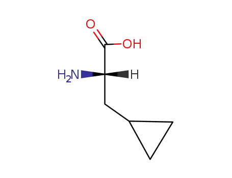 Molecular Structure of 102735-53-5 (L-CYCLOPROPYLALANINE)