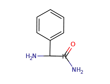 Molecular Structure of 6485-67-2 (D(-)-Phenylglycinamide)