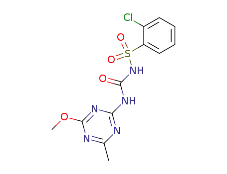 1-(2-chlorophenylsulfonyl)-3-(4-methoxy-6-methyl-1,3,5-triazin-2-yl)urea