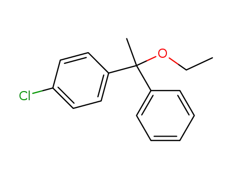 1-Chloro-4-(1-ethoxy-1-phenyl-ethyl)-benzene