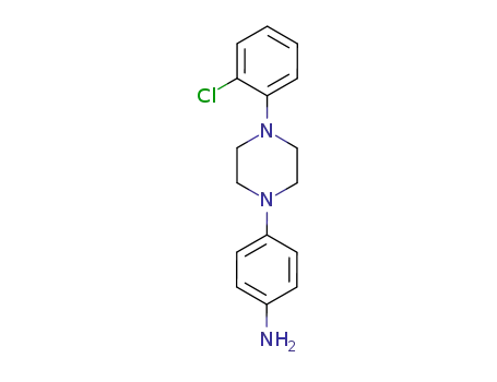 4-[4-(2-chlorophenyl)piperazin-1-yl]phenylamine