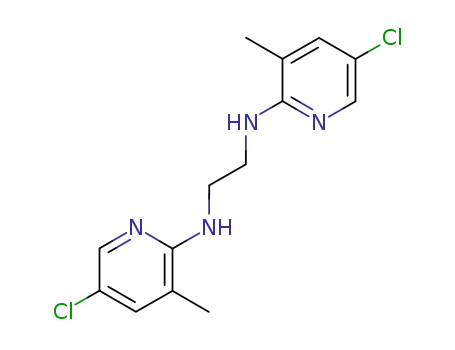N,N'-Bis-(5-chloro-3-methyl-pyridin-2-yl)-ethane-1,2-diamine