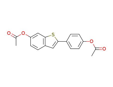2-[4-(Acetyloxy)Phenyl]-Benzo[B]Thiophene-6-Ol 6-Acetate