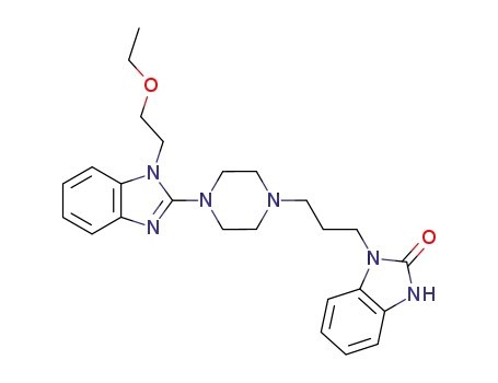 1-<3-<4-<1-(2-ethoxyethyl)-1H-benzimidazol-2-yl>-1-piperazinyl>propyl>-1,3-dihydro-2H-benzimidazol-2-one