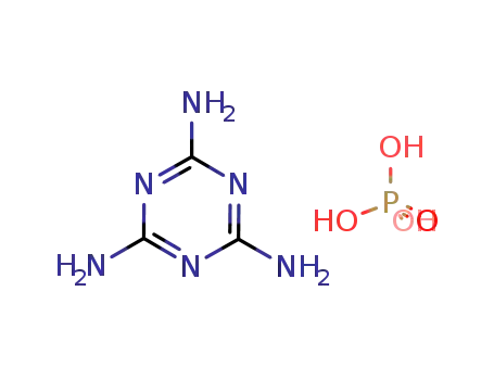 2,4,6-triamino-1,3,5-triazinium orthophosphate