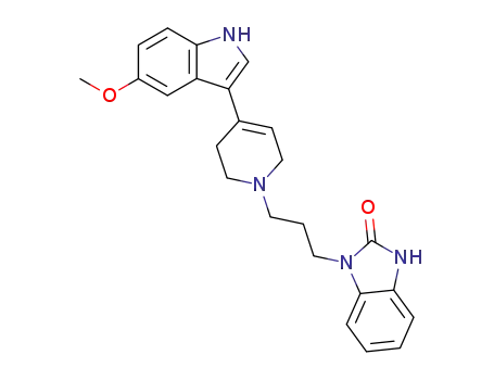 1-{3-[4-(5-Methoxy-1H-indol-3-yl)-3,6-dihydro-2H-pyridin-1-yl]-propyl}-1,3-dihydro-benzoimidazol-2-one