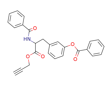 Benzoic acid 3-(2-benzoylamino-2-prop-2-ynyloxycarbonyl-ethyl)-phenyl ester