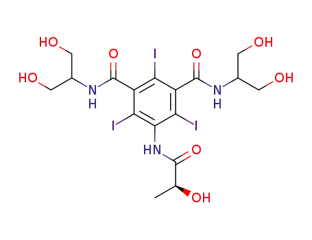 Molecular Structure of 60166-93-0 (Iopamidol)