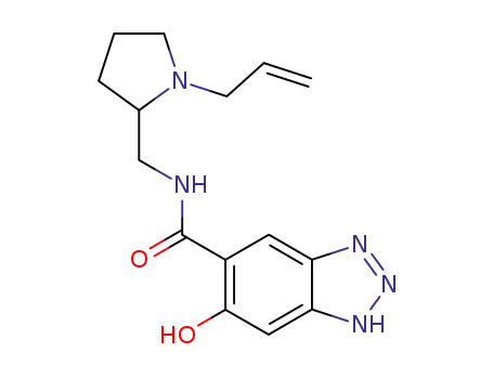 N-<(1-allyl-2-pyrrolidinyl)methyl>-6-hydroxy-1H-benzotriazole-5-carboxamide