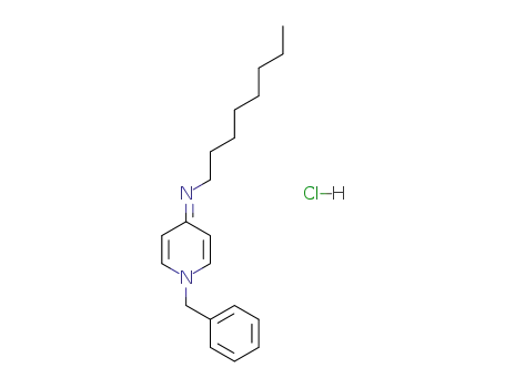 Molecular Structure of 103923-43-9 (1-Octanamine, N-[1-(phenylmethyl)-4(1H)-pyridinylidene]-,
monohydrochloride)