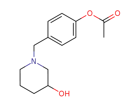 N-p-acetoxybenzyl-3-hydroxypiperidine