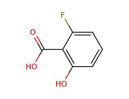 Molecular Structure of 67531-86-6 (2-Fluoro-6-hydroxybenzoic acid)