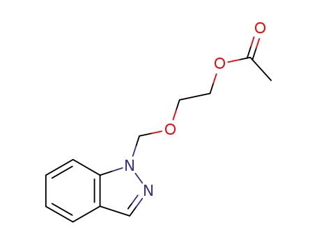 1-<(2-acetoxyethyl)methyl>indazole