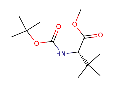 2-tert-butoxycarbonylamino-3,3-dimethylbutyric acid methyl ester