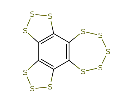 benzo<3,4-d><5,6-d'>-bis-1,2,3-trithiolo-<1,2-d''>pentathiepin