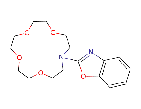 13-(benzoxazol-2-yl)-1,4,7,10-tetraoxa-13-azacyclopentadecane