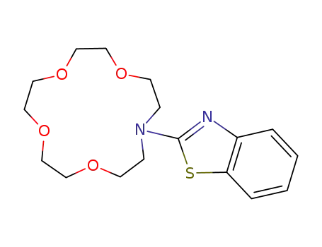 13-(benzothiazol-2-yl)-1,4,7,10-tetraoxa-13-azacyclopentadecane