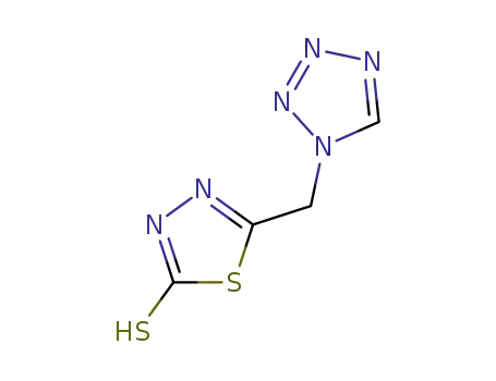 5-[(tetrazol-1-yl)methyl]-1,3,4-thiadiazole-2-thiol