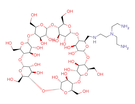 6-deoxy-6{2-[bis(2-aminoethyl)amino]ethylamino}-β-cyclodextrin