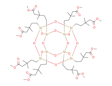 octa(4-carboxymethyl-3,3-dimethylbutyl)silsesquioxane