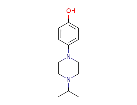 Molecular Structure of 67914-97-0 (1-ISOPROPYL-4-(4-HYDROXYPHENYL)PIPERAZINE)